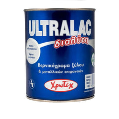 ULTRALAC ΛΑΔΟΜΠΟΓΙΑ ΞΥΛΟΥ-ΜΕΤΑΛΛΟΥ ΔΙΑΛΥΤΟΥ ΛΕΥΚΟ GLOSS ULTRALAC ΛΑΔΟΜΠΟΓΙΑ ΞΥΛΟΥ-ΜΕΤΑΛΛΟΥ ΔΙΑΛΥΤΟΥ ΛΕΥΚΟ GLOSS