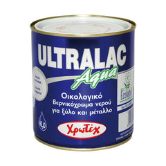 ΒΕΡΝΙΚΟΧΡΩΜΑ ΟΙΚΟΛΟΓΙΚΟ ΝΕΡΟΥ ULTRALAC ΛΕΥΚΟ  0.75lt ΜΑΤ ΧΡΩΤΕΧ