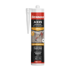 Benman Ακρυλική Μαστίχη Λευκή 280ml 73184