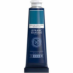 lefranc & bourgeois 40ml fine λαδι 027 cerulean blue hue