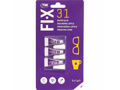 ΚΟΛΛΑ ΣΤΙΓΜΗΣ  FIX 31 TKK 3x1gr