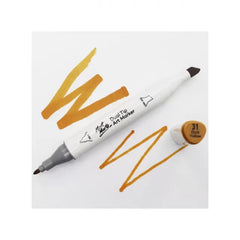 mont art marker διπλης μυτης  31 dark yellow mort0031 ean: 9328577012969