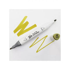 mont art marker διπλης μυτης 48 yellow green  mort0048 ean: 9328577012952