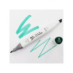 mont art marker διπλης μυτης 50 forest green mort0050 ean: 9328577012938