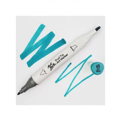 mont art marker διπλης μυτης  65 ice blue mort0065  ean: 9328577012822