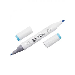 mont art marker διπλης μυτης 62 marine blue  mort0062 ean: 9328577012839