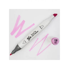 mont art marker διπλης μυτης 138 light pink mort0138 9328577012662