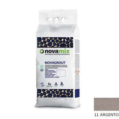 NOVAMIX NOVAGROUT F ΑΡΜΟΣΤΟΚΟΣ ΠΛΑΚΙΔΙΩΝ  1-10mm 5kg 11 ARGENTO GREY