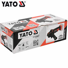 YATO ΓΩΝΙΑΚΟΣ ΤΡΟΧΟΣ18V 125mm SET 2X3Ah YT-82828 20182828