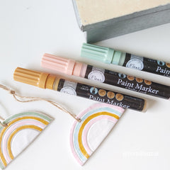 fluer paint maker chalky look μαρκαδορος χρωματος κιμωλιας