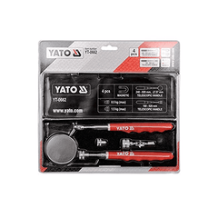 YATO YT-0662 ΣΕΤ ΤΗΛΕΣΚΟΠΙΚΟΥ ΚΑΘΡΕΠΤΗ-ΣΥΛΛΕΚΤΗ ΜΕ 2 ΕΞΑΡΤΗΜΑΤΑ