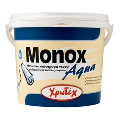 monox aqua υποστρωμα νερου για δυσκολες επιφανειες χρωτεχ λευκο