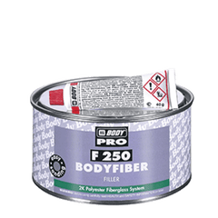 f250 bodyfiber πολυεστερικος σιδηροστοκος με ινες 250gr