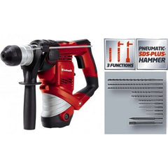 einhell tc-rh 900 kit πιστολετο σκαπτικο περιστροφικο sds-plus 900w