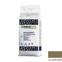 NOVAMIX NOVAGROUT F ΑΡΜΟΣΤΟΚΟΣ ΠΛΑΚΙΔΙΩΝ  1-10mm 5kg  12 LAVA GREY