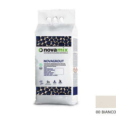 novamix novagrout f αρμοστοκος πλακιδιων  1-10mm 5kg 00 blanco