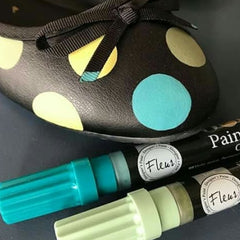 fluer paint maker chalky look μαρκαδορος χρωματος κιμωλιας