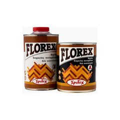 florex βερνικι πατωματων 2 συστατικων  χρωτεχ (α+β) 2l