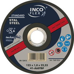 ΔΙΣΚΟΣ ΚΟΠΗΣ ΣΙΔΗΡΟΥ INCO FLEX PRO 125Χ6.5Χ22.23