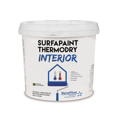 SURFAPAINT™ THERMO DRY INTERIOR ΘΕΡΜΟΠΡΟΣΤΑΤΕΥΤΙΚΟ ΧΡΩΜΑ ΕΣΩΤΕΡΙΚΗΣ ΧΡΗΣΗΣ 10L NANOPHOS